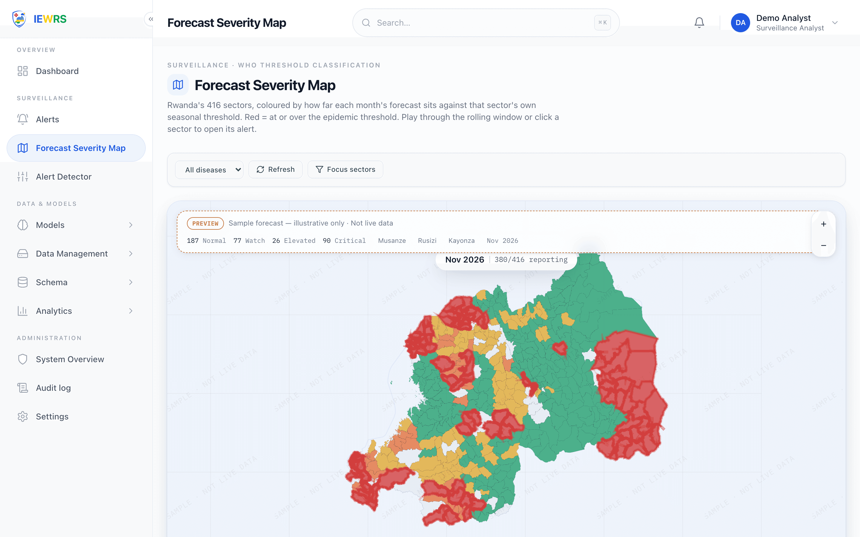 IEWRS Outbreak Intelligence